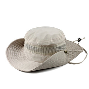 Summer Men Women Fishing Boonie Hat